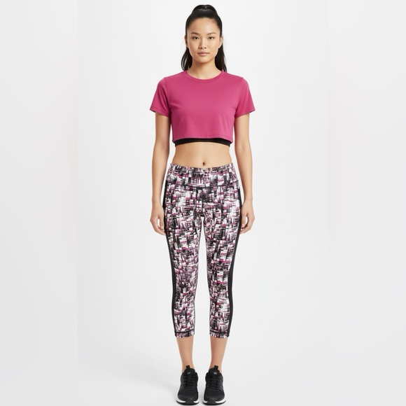 Tommy Hilfiger Pants - Tommy Hilfiger Sport cropped workout leggings